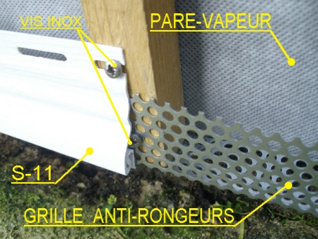 grille anti-rongeurs